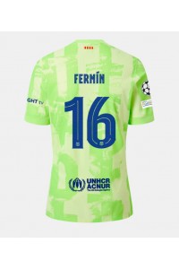 Barcelona Fermin Lopez #16 Voetbaltruitje 3e tenue 2024-25 Korte Mouw